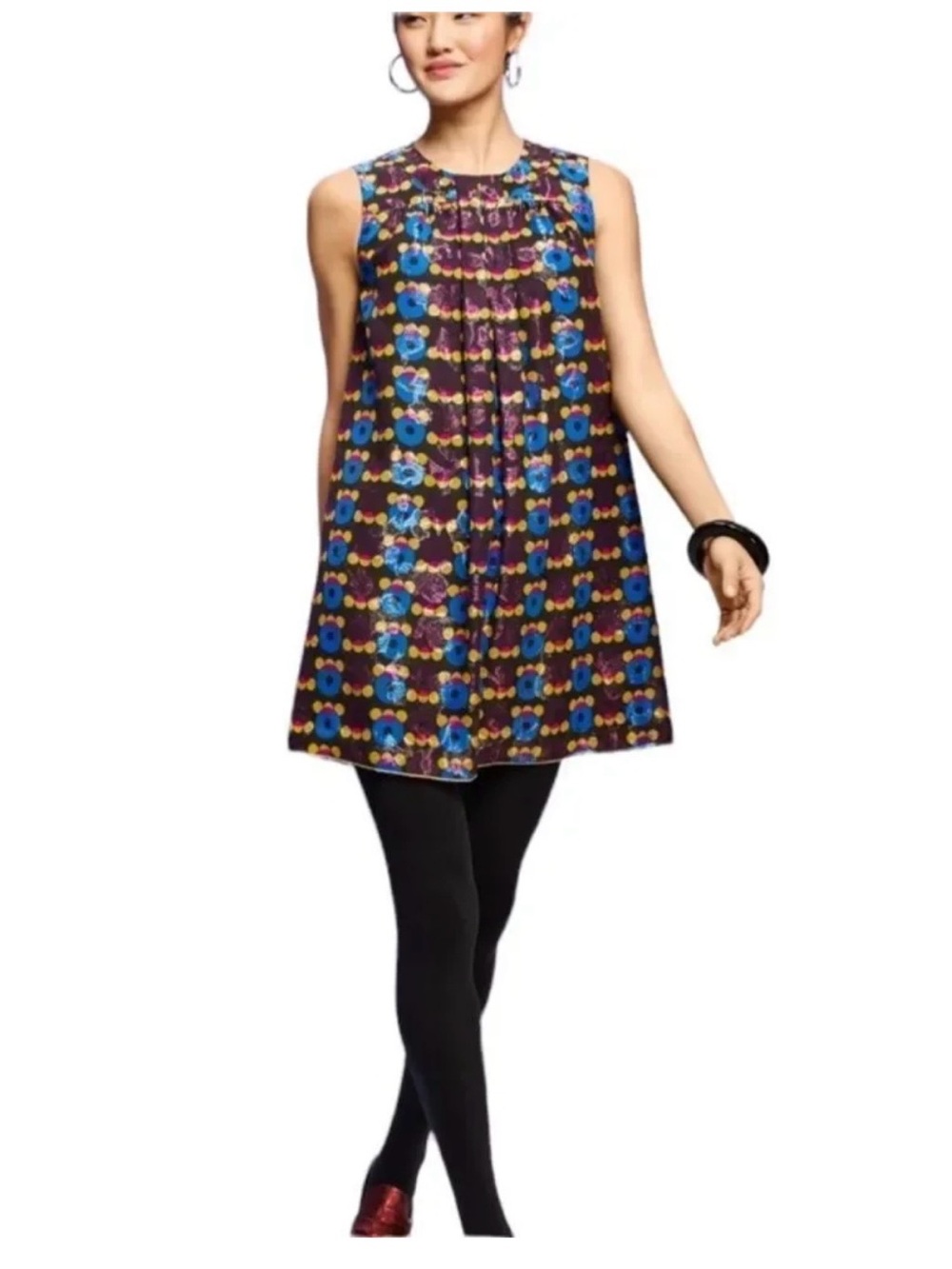 ANNA SUI for Target | Metallic Shimmer ✨️ Shift Mini Dress ~ Gossip Girl